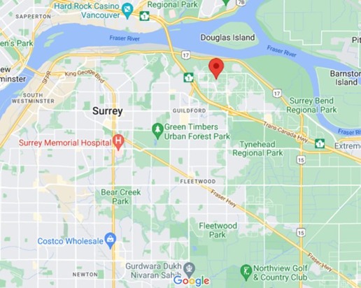 Fraser Heights [Surrey nbhd], British Columbia area map & More