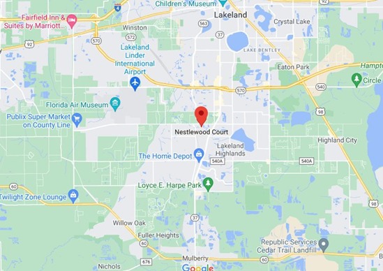 Nestlewood Lakeland Nbhd Florida Area Map More