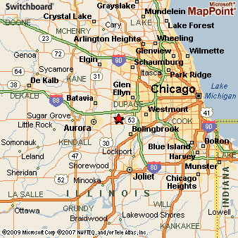 Map Of Naperville Il Naperville, Illinois Area Map & More
