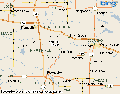 Where Is Old Tip Town Indiana See Area Map More