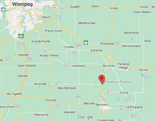 Where Is Blumenort, Manitoba Area Map & More