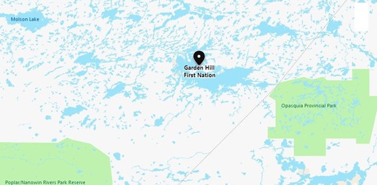 Garden Hill Manitoba Map Garden Hill, Manitoba Area Map & More