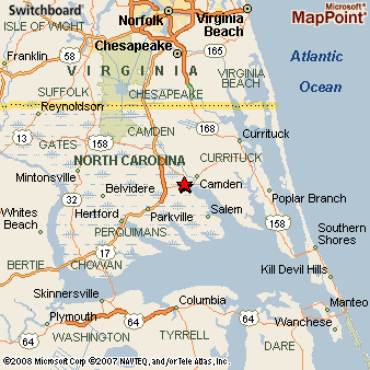Where Is Elizabeth City North Carolina See Area Map More