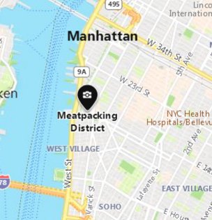 Where Is Meatpacking District Manhattan Nbhd New York See Area Map