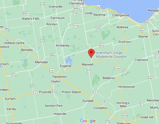 Where is Feversham, Ontario? see area map & more