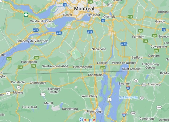 Where Is Ste Clotilde Quebec Area Map More