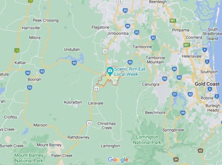 Beaudesert (Queensland), Australia area map & More