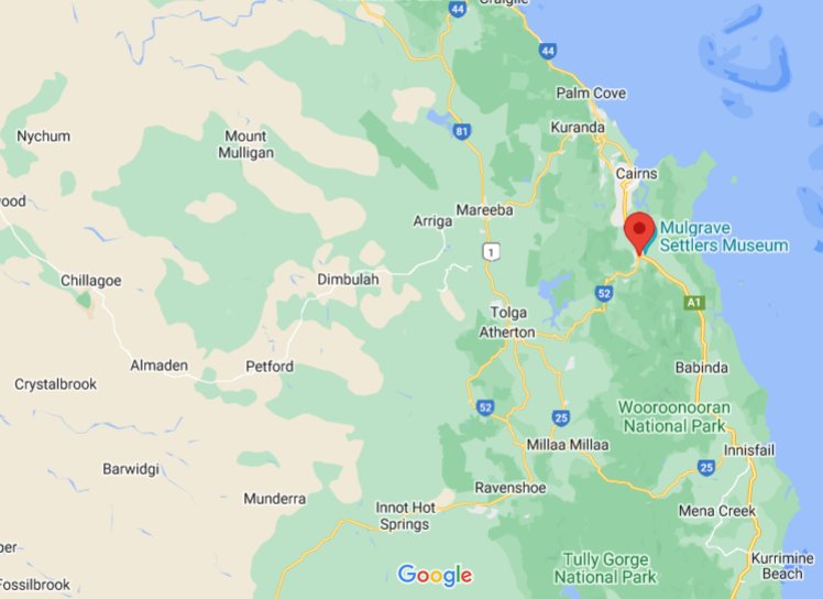 Where is Gordonvale (Queensland), Australia? see area map & more