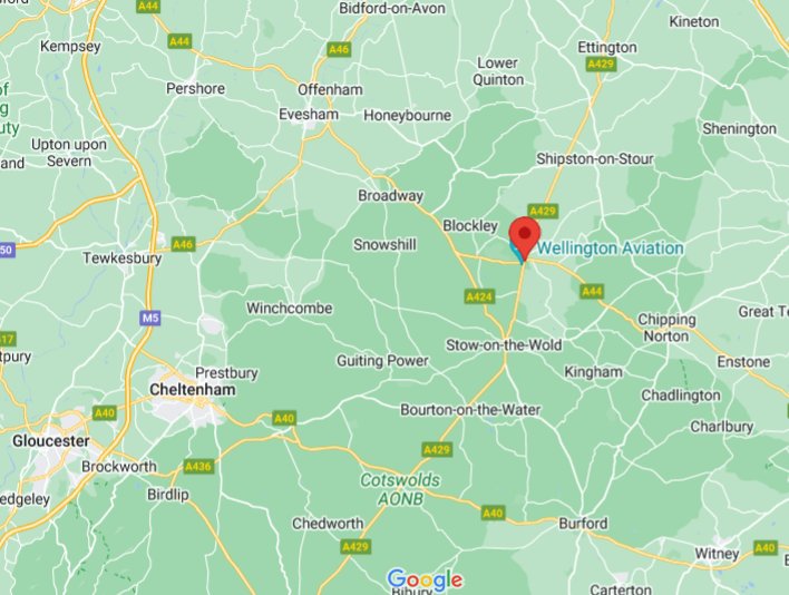 Where is MoretoninMarsh (Gloucestershire) England (UK)? see area map