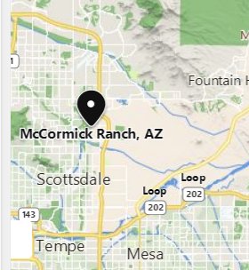 Where is McCormick Ranch [Scottsdale nbhd], Arizona? see area map & more