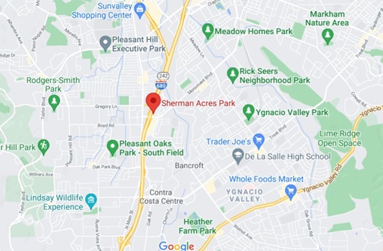 Where is Sherman Oaks [Pleasant Hill nbhd], California? see area map & more