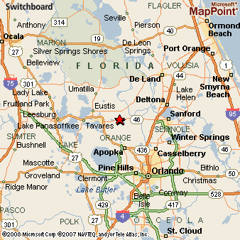 Where Is Mount Plymouth Florida See Area Map More   Mountplymouth 