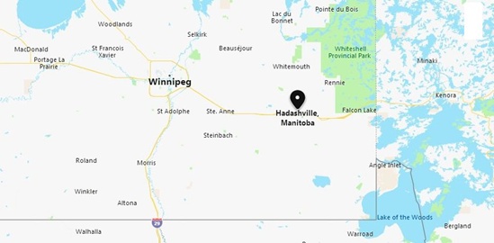 Hadashville, Manitoba Area Map & More