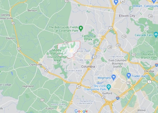 Where is Harper's Choice [Columbia nbhd], Maryland? see area map & more