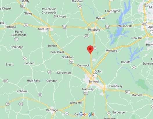 Where is Asbury (Chatham Co), North Carolina? see area map & more