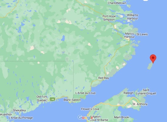 Bateau Cove, Newfoundland area map & More