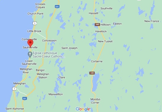 Where Is Saulnierville Nova Scotia See Area Map And More 