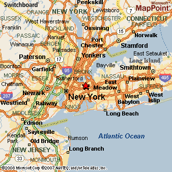 Flushing, New York Area Map & More