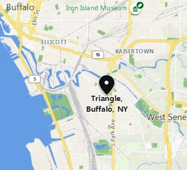 Where is Triangle [Buffalo nbhd], New York? see area map & more