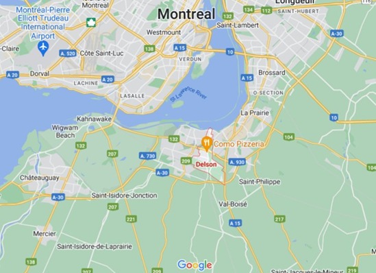 Where is Delson, Quebec area map & More