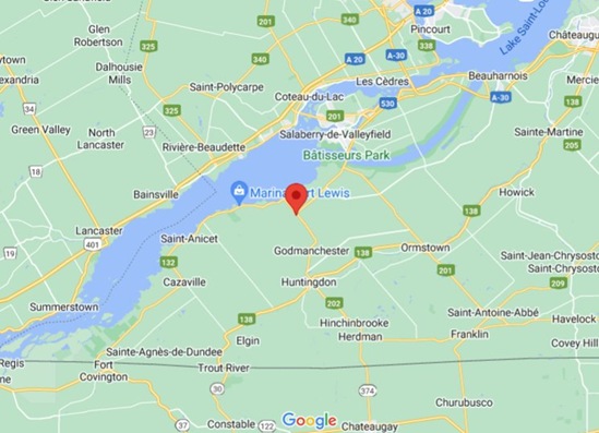 Where is Ste-Barbe, Quebec area map & More