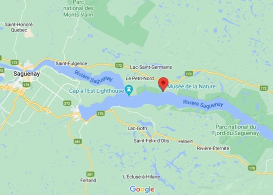 Ste-Rose-du-Nord, Quebec area map & More