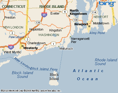 Matunuck, Rhode Island Area Map & More