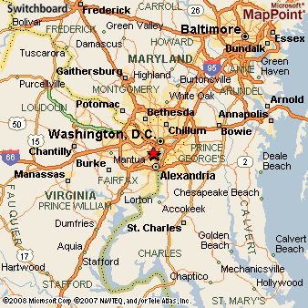 Crystal City, Virginia Area Map & More