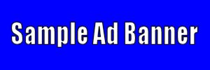 Sample Ad Banner