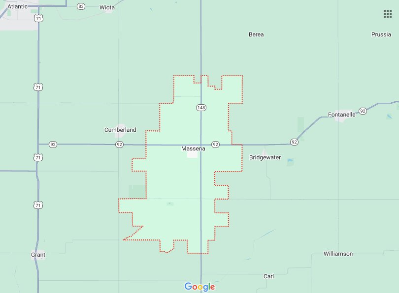 50853 Zip Code Area Map & Details